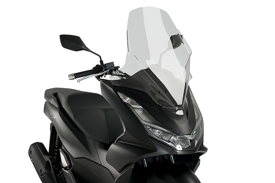 PCX スクリーン　ダークスモーク　Puig PUIG Windshield V-Techline DARK SMOKE 2021-24 Honda PCX125